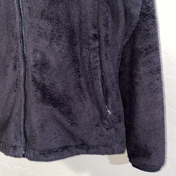 The North face black zip up fleece jacket - Picture 4 of 6